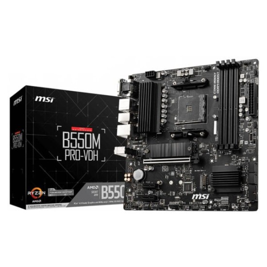 MSI B550M PRO-VDH Motherboard - Unleash Your Gaming Potential