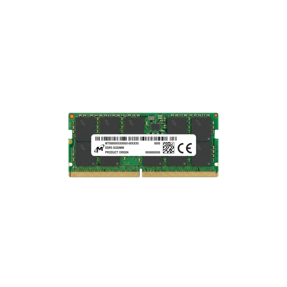 Micron DDR5 16GB 6400MHz SODIMM - Acheter au Maroc | MajesTech