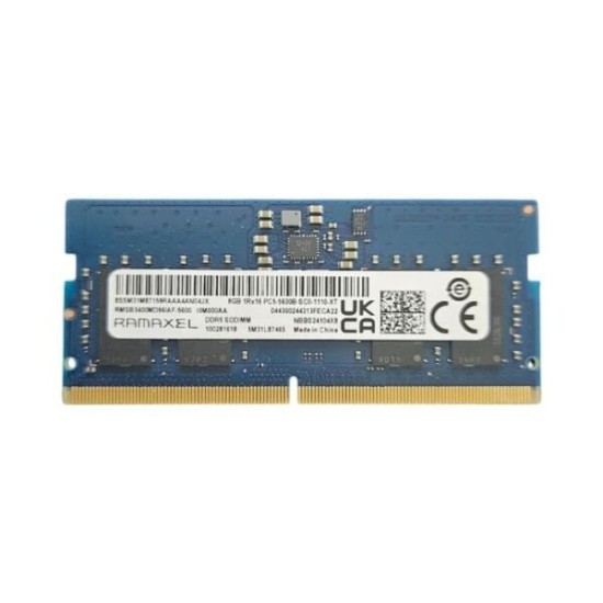 RAMAXEL 16GB DDR5 5600MHz SODIMM - Acheter Maroc | MajesTech