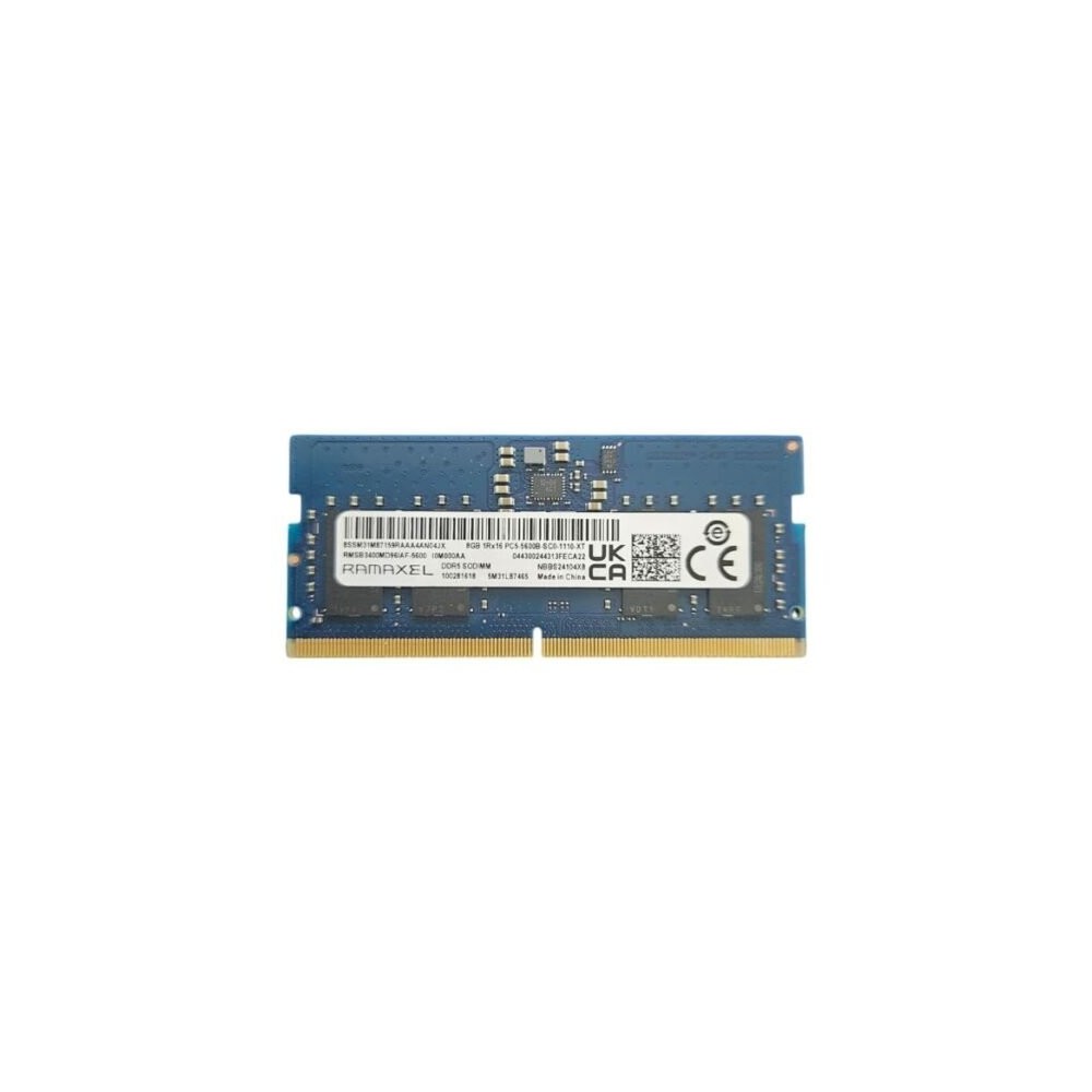 RAMAXEL 16GB DDR5 5600MHz SODIMM - Acheter Maroc | MajesTech