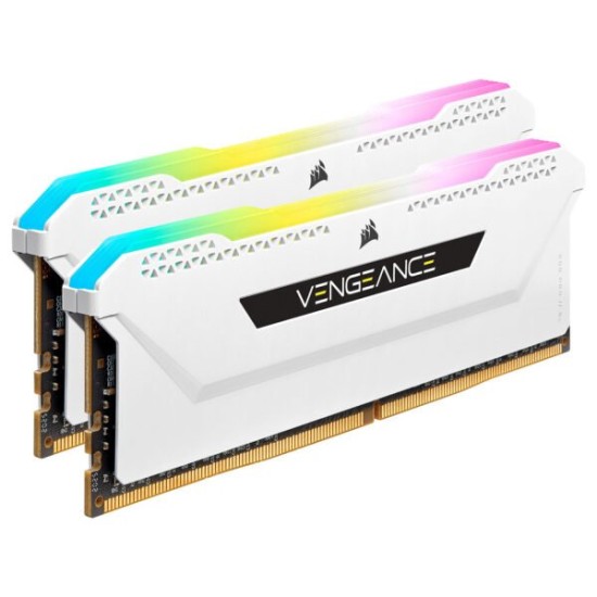 Corsair RGB PRO SL DDR4 3600 MHz, 32Go blanc - Acheter au meilleur Prix Maroc | MajesTech