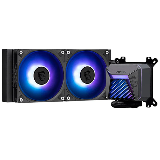 MSI MAG CORELIQUID A15 240 - UC de refroidissement transparente | Acheter au meilleur prix Maroc | MajesTech