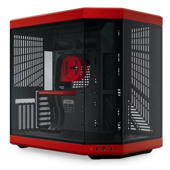 HYTE Y70 | Casse-noyau Panoramic BLACK RED | Acheter au Maroc