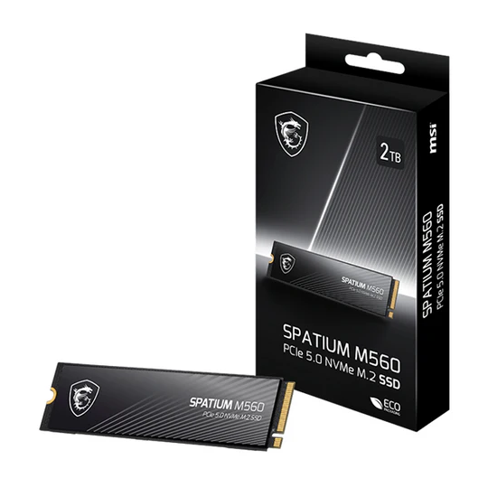 Acheter MSI SPATIUM 560 2TB SSD PCIe 5.0 NVMe | Prix Maroc | MajesTech