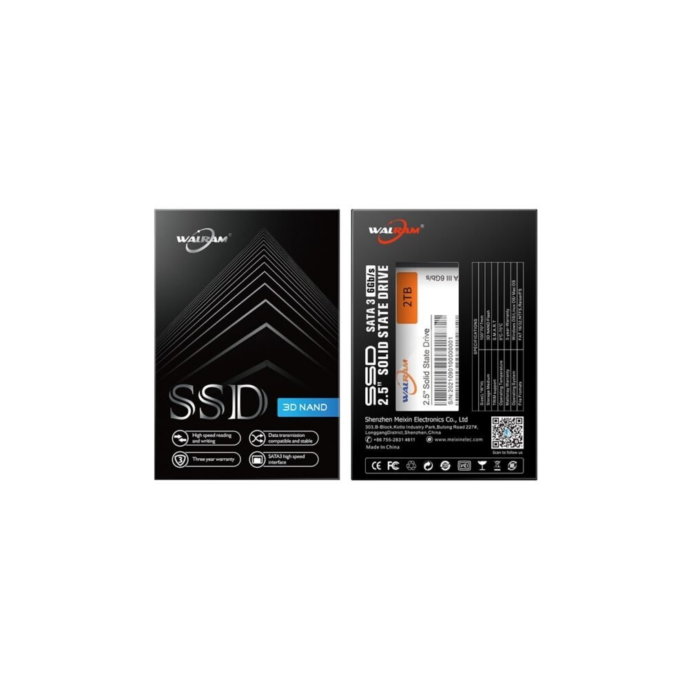 WALRAM 512GB SATA SSD - SSD Rapide et Fiable au Meilleur Prix Maroc | MajesTech