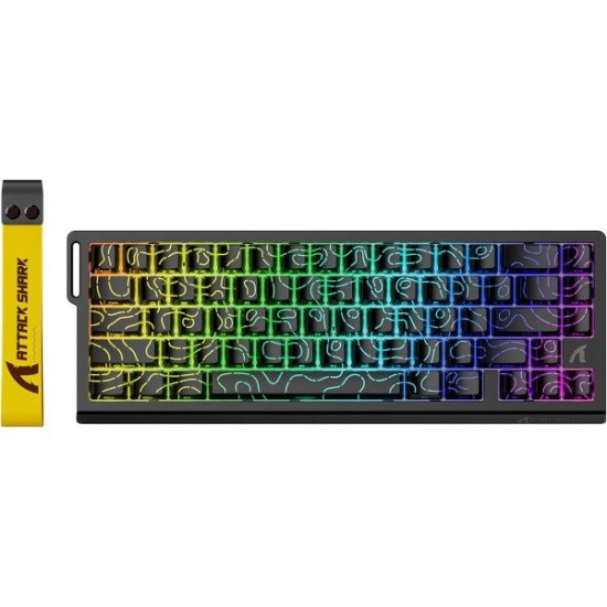 ATTACKSHARK X68 HE Black Counter Line - PC Gamer Ultra Performant | MajesTech
