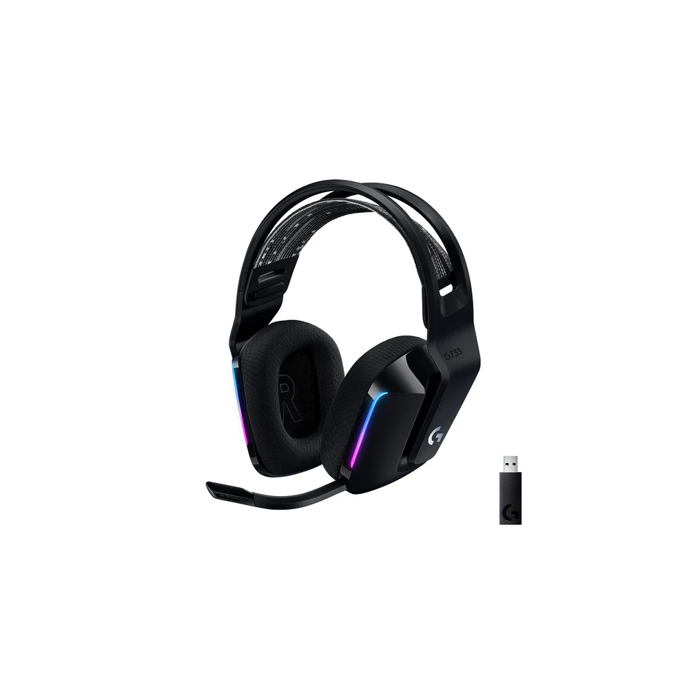 LOGITECH G733 LIGHTSPEED sans fil Noir - Acheter au Maroc | MajesTech