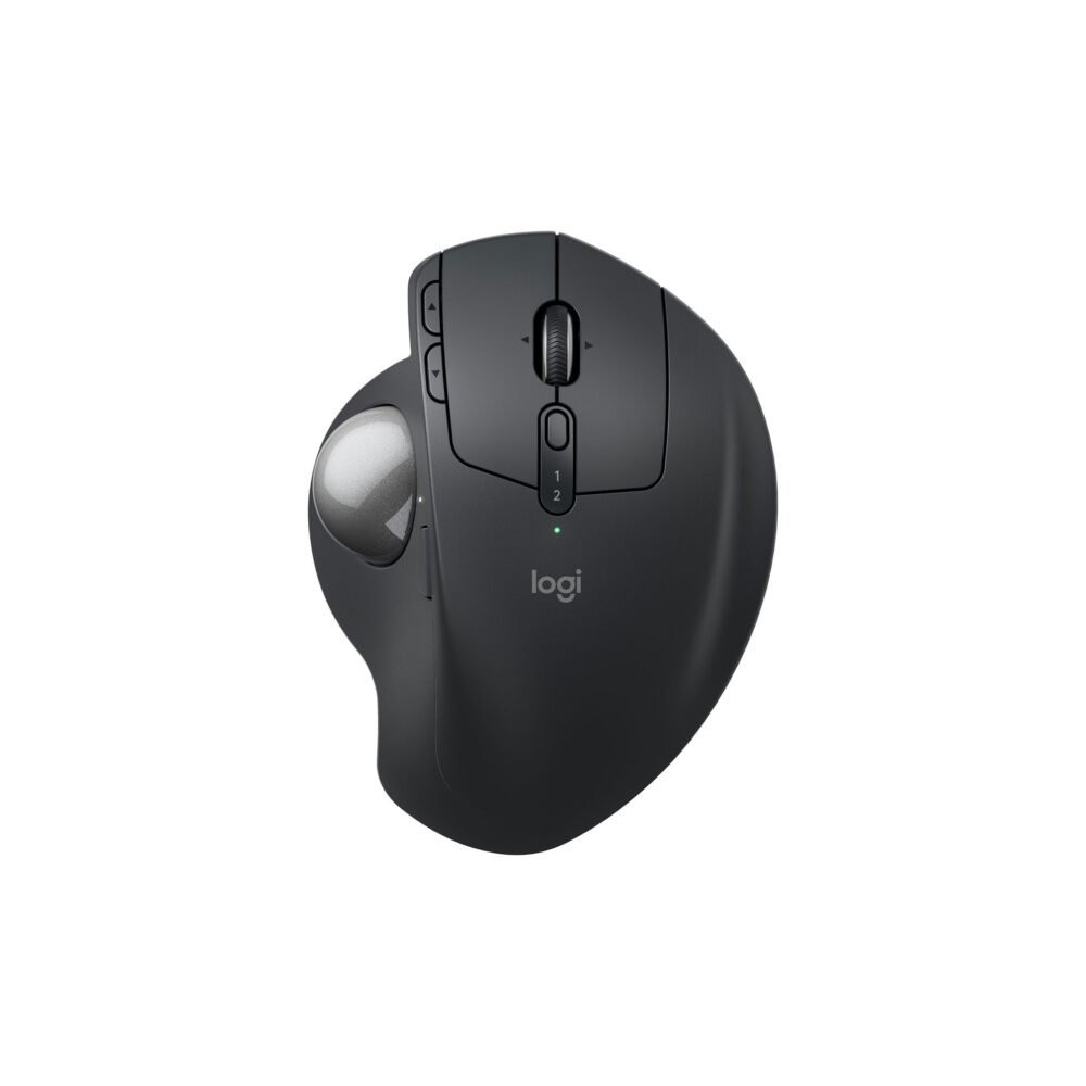 Logitech MX Ergo S. Contrôleur de pointage à ressort sans fil - Achetez au meilleur prix au Maroc | MajesTech