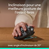 Logitech MX Ergo S. Contrôleur de pointage à ressort sans fil - Achetez au meilleur prix au Maroc | MajesTech