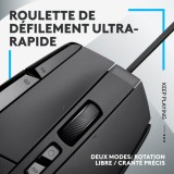 Logitech G502X Noir - Souris Gaming Prix Maroc | MajesTech