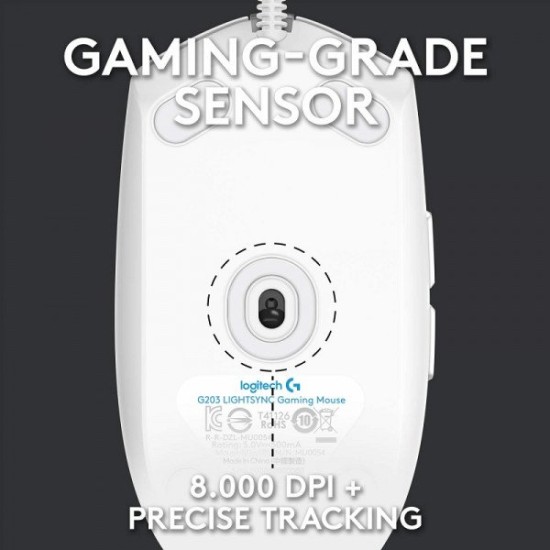 Logitech G102 Blanc - Acheter au Maroc | MajesTech