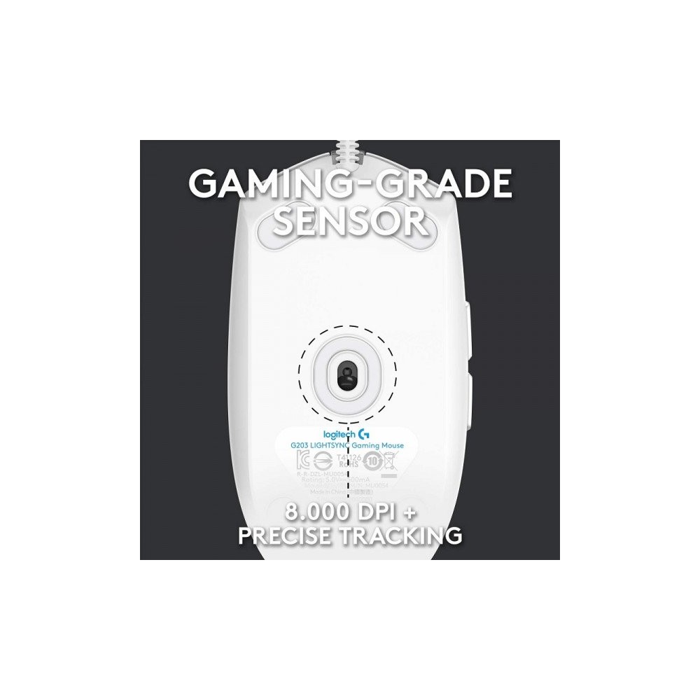Logitech G102 Blanc - Acheter au Maroc | MajesTech