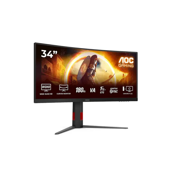 AOC CU34G4 34″ 180Hz VA UWQHD : Acheter en Maroc | MajesTech