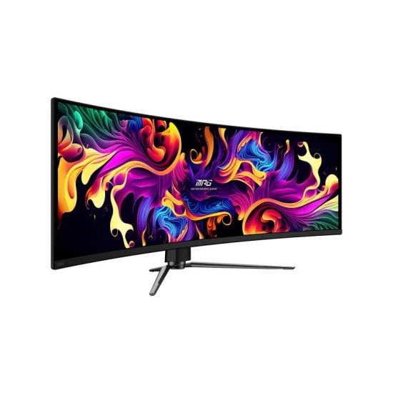 Écran Gamer MSI 491CQP QD-OLED 49″ 5K 144Hz Dual QHD | Prix Maroc | Acheter | MajesTech